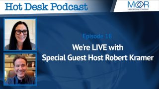 We're LIVE for Episode 18 of the MI&S Hot Desk Podcast with Special Guest Host Robert Kramer