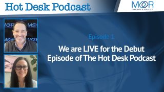 We are LIVE for the Debut Episode of The Hot Desk Podcast