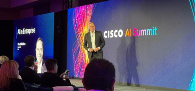 Chuck Robbins at Cisco AI Summit