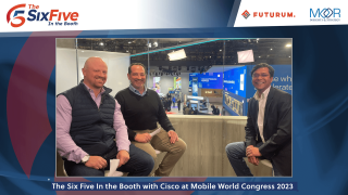 Six Five In The Booth with Cisco at Mobile World Congress 2023