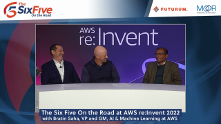 The Six Five On the Road with Bratin Saha from AWS at re:Invent 2022