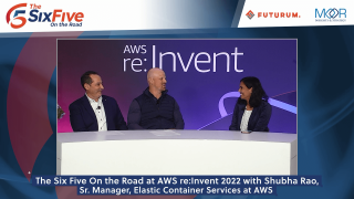 The Six Five On the Road with Shubha Rao of AWS at re:Invent 2022