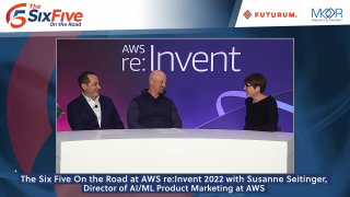 The Six Five On the Road at AWS re:Invent 2022 with Susanne Seitinger, Director, AI/ML Product Mktg at AWS