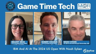 Game Time Tech: IBM and AI at the 2024 US Open with Noah Syken - Six Five Media Webcast