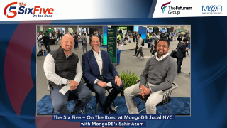 The Six Five – On The Road Partner Edition at MongoDB .local NYC with MongoDB’s Sahir Azam