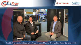 The Six Five Insider Edition with Micron's Mark Montierth at Mobile World Congress 2023