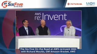 The Six Five On the Road with Richard Moulds of AWS at re:Invent 2022