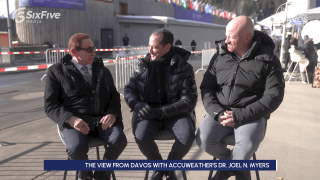 The View from Davos with AccuWeather's Dr. Joel N. Myers