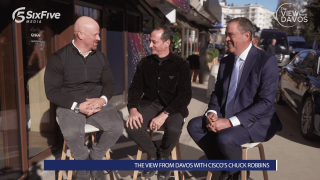 The View from Davos with Cisco's Chuck Robbins