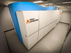 Photo of Atom Computing’s newly announced second-generation neutral atom quantum computer.
Atom Computing