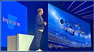 CEO Christian Klein sets the stage at SAP Sapphire 2024 with the company’s “Bring out your best” tagline.ROBERT KRAMER